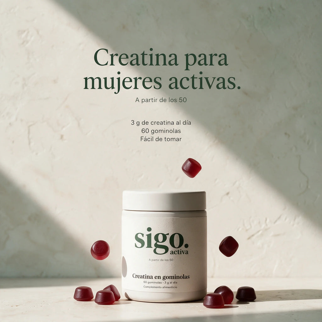 Sigo Activa · Creatina en gominolas · 60 gominolas