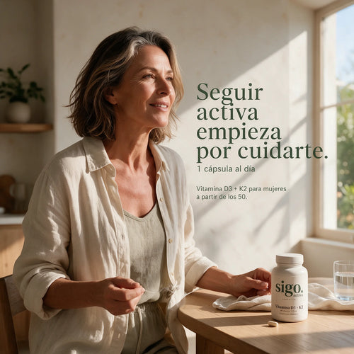 Vitamina D3 + K2 · 90 cápsulas
